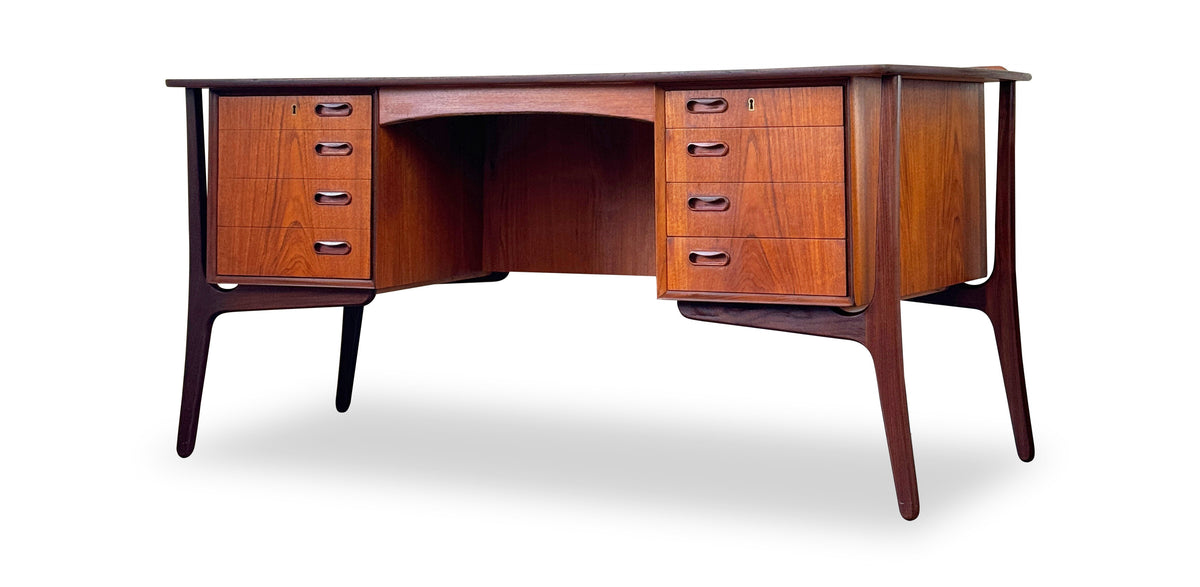 Teak Desk by Svend A Madsen