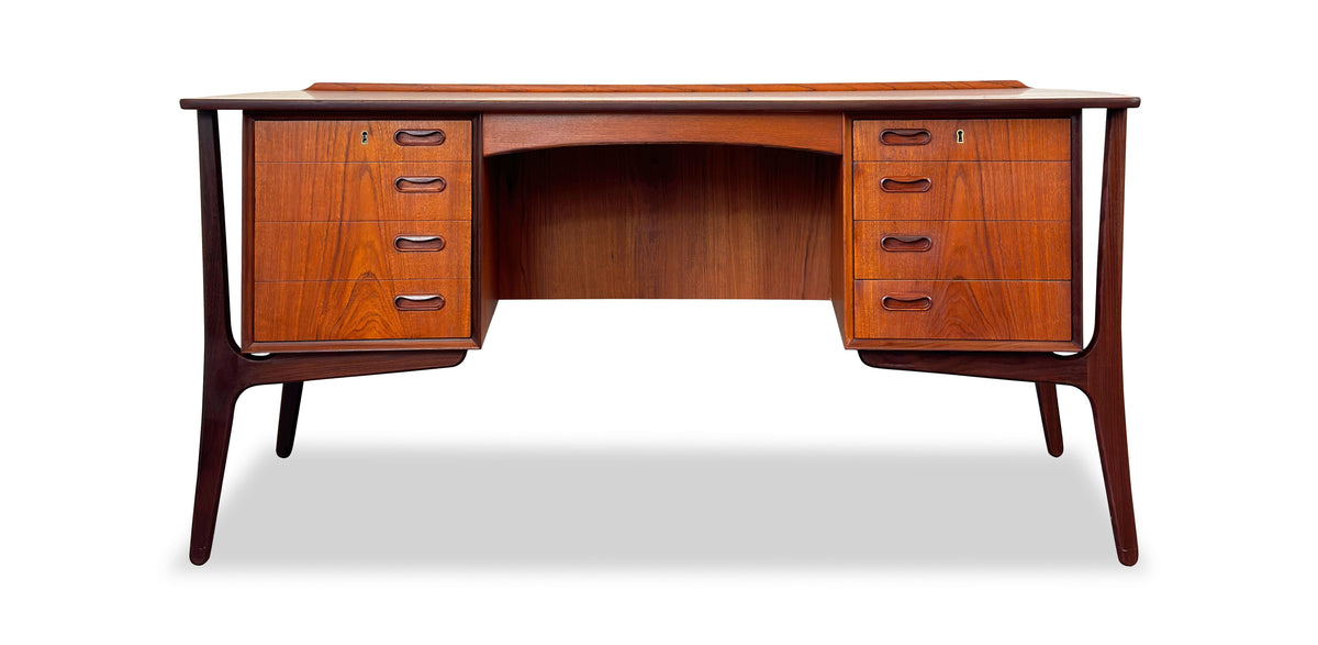 Teak Desk by Svend A Madsen