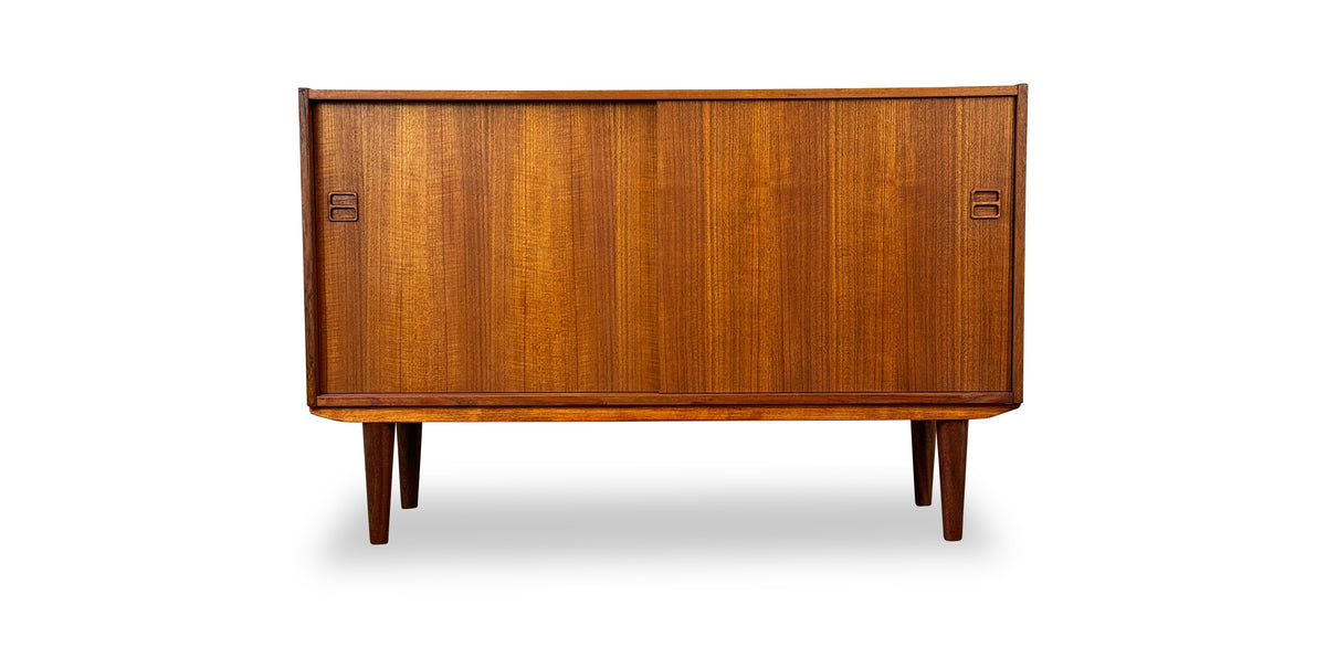 Compact Teak Sideboard
