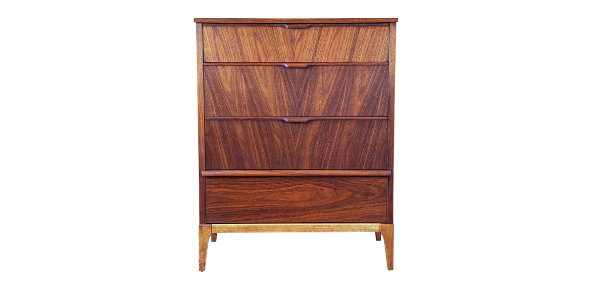 Walnut Highboy by Kaufman