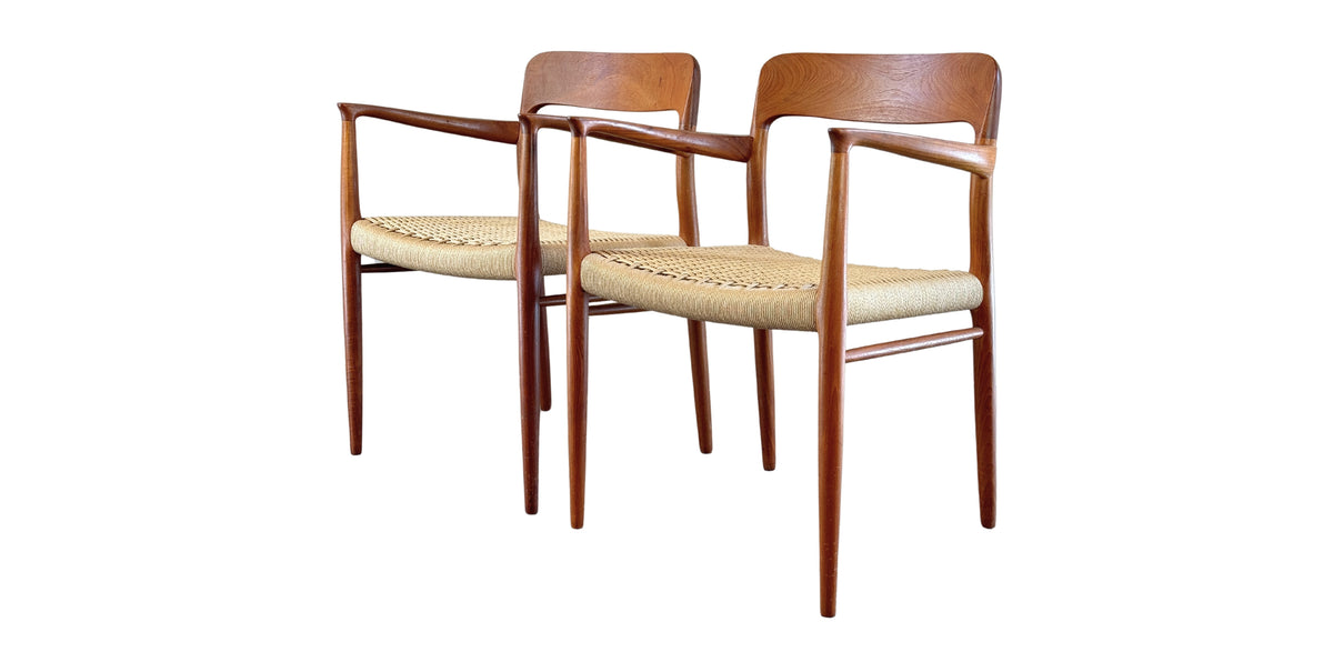 Moller Model 56 Arm Chairs