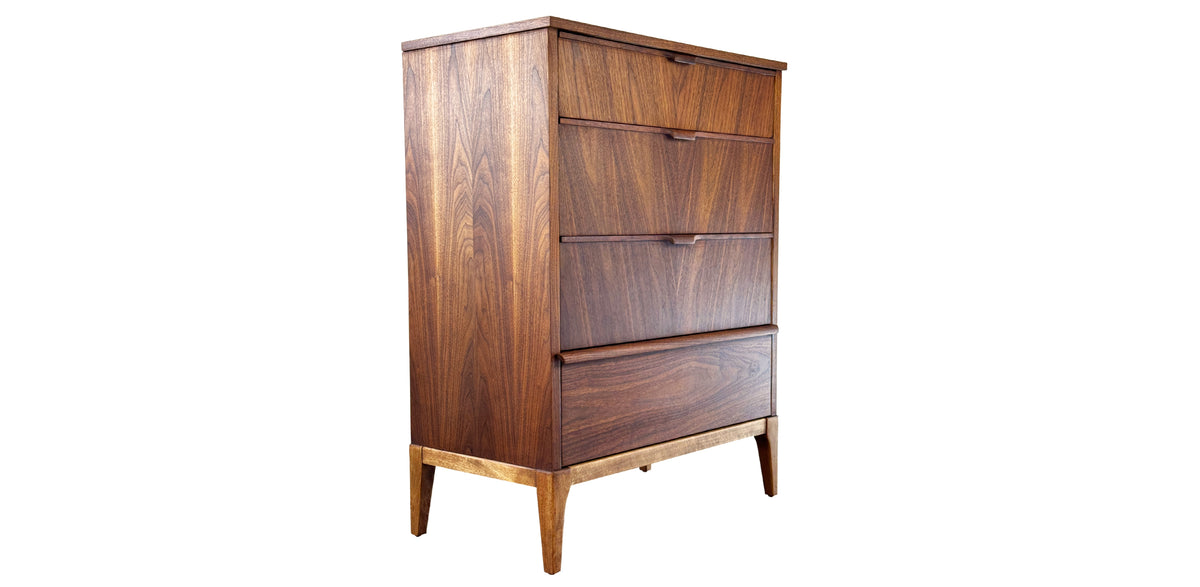 Walnut Highboy by Kaufman