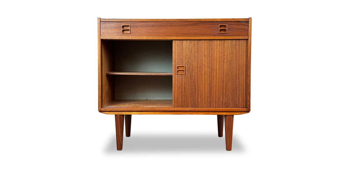 Compact Teak Sideboard