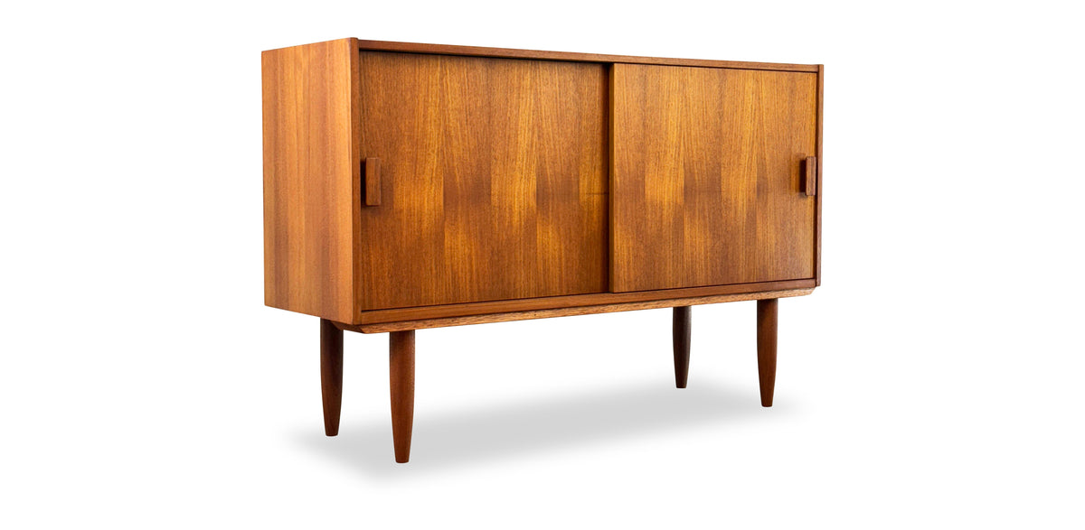 Compact Teak Sideboard