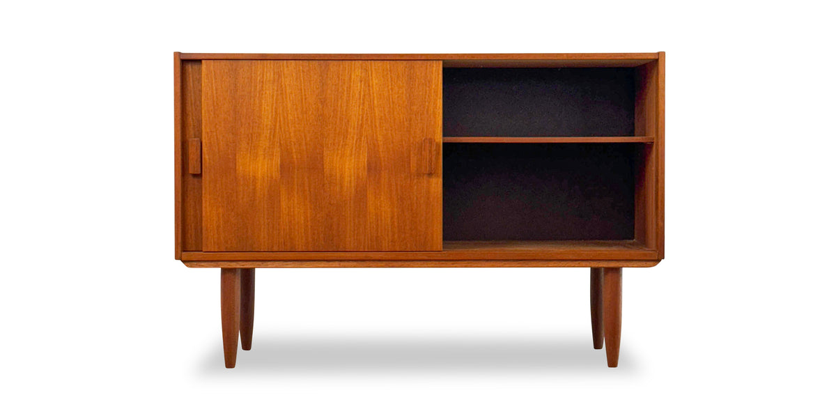 Compact Teak Sideboard