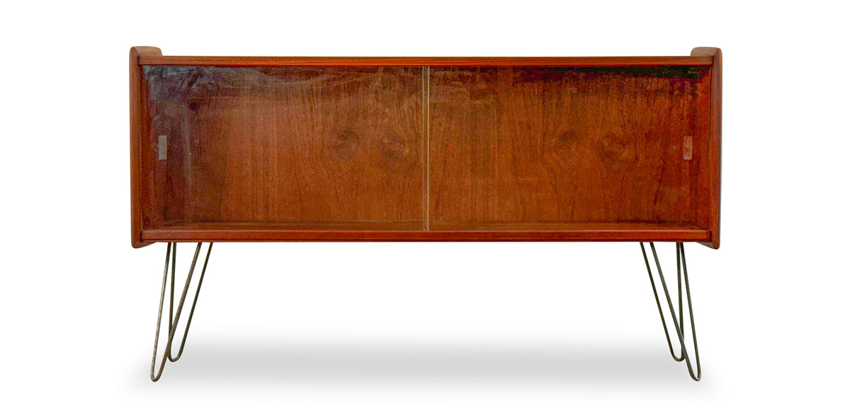 Compact Teak Sideboard