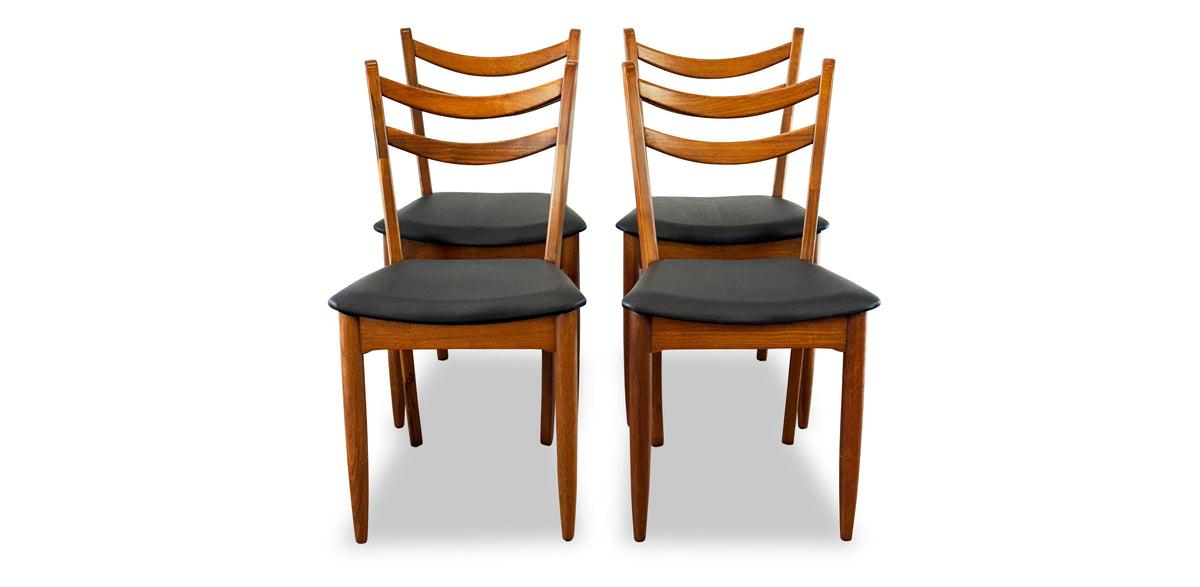 Walnut Dining Chairs by Honderich