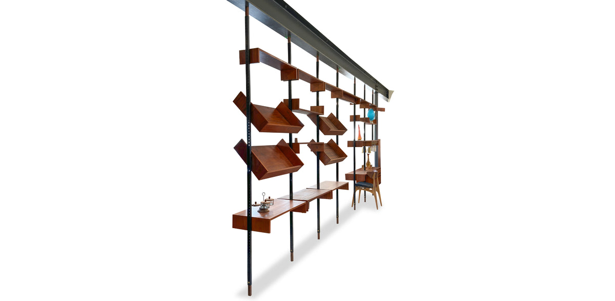 Reff Tension Mounted Modular Shelving System