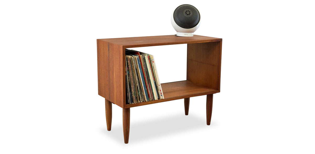 Teak Record Cabinet