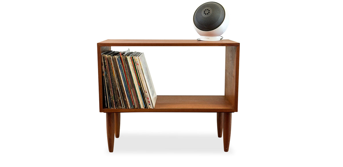 Teak Record Cabinet