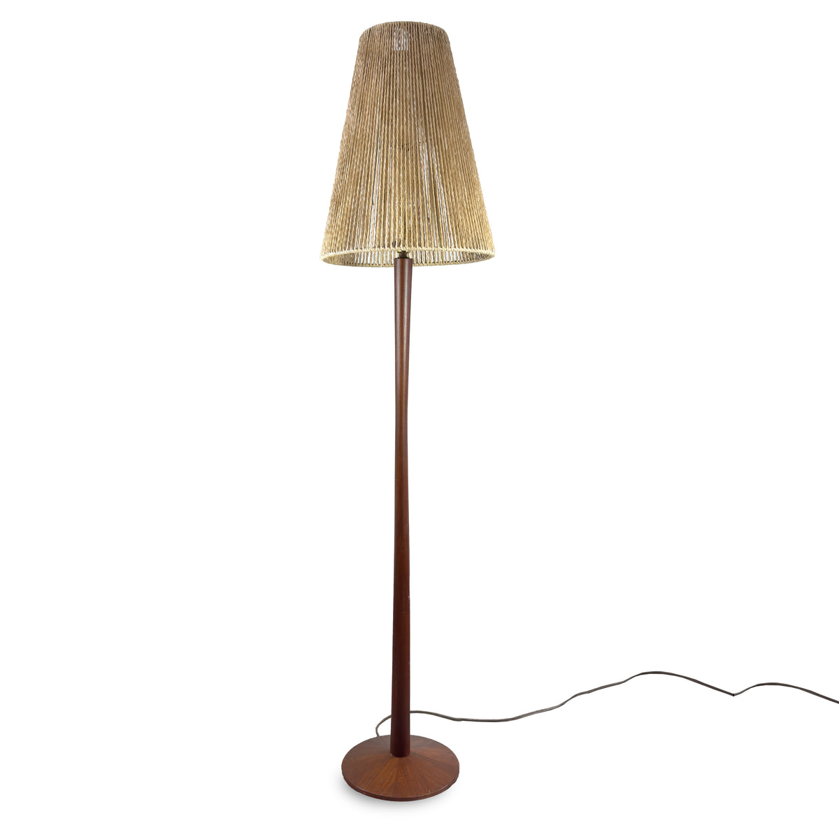 Teak Floor Lamp