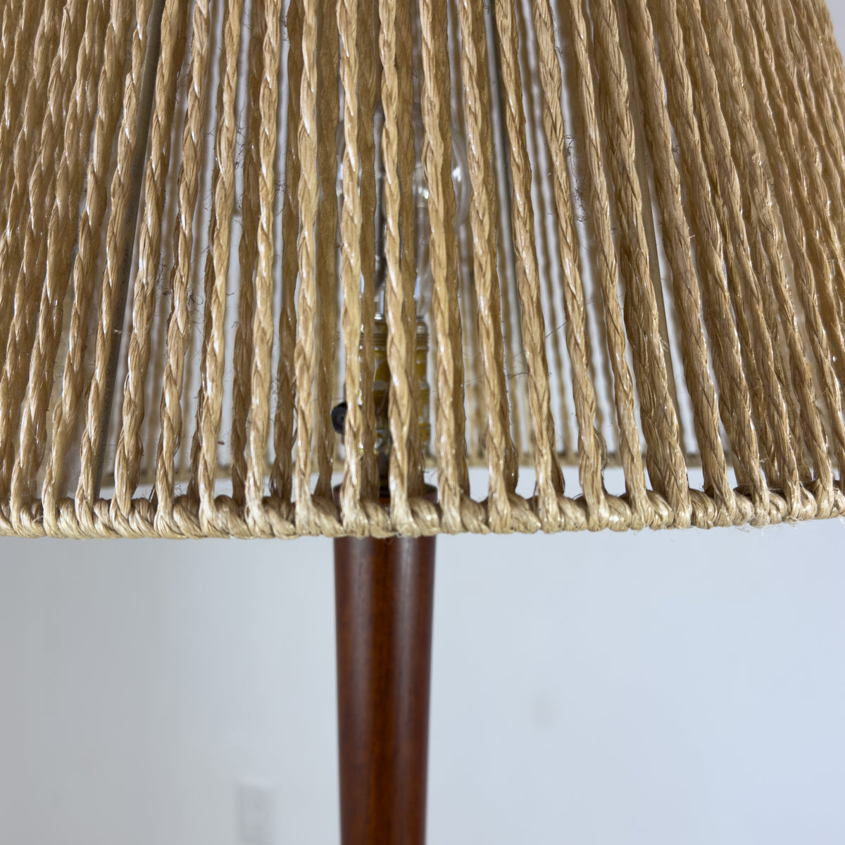 Teak Floor Lamp