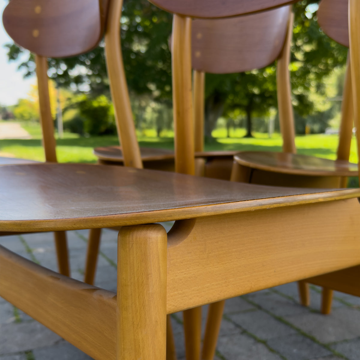 Dining Chairs by Sven Erik Frylund for Hagafors