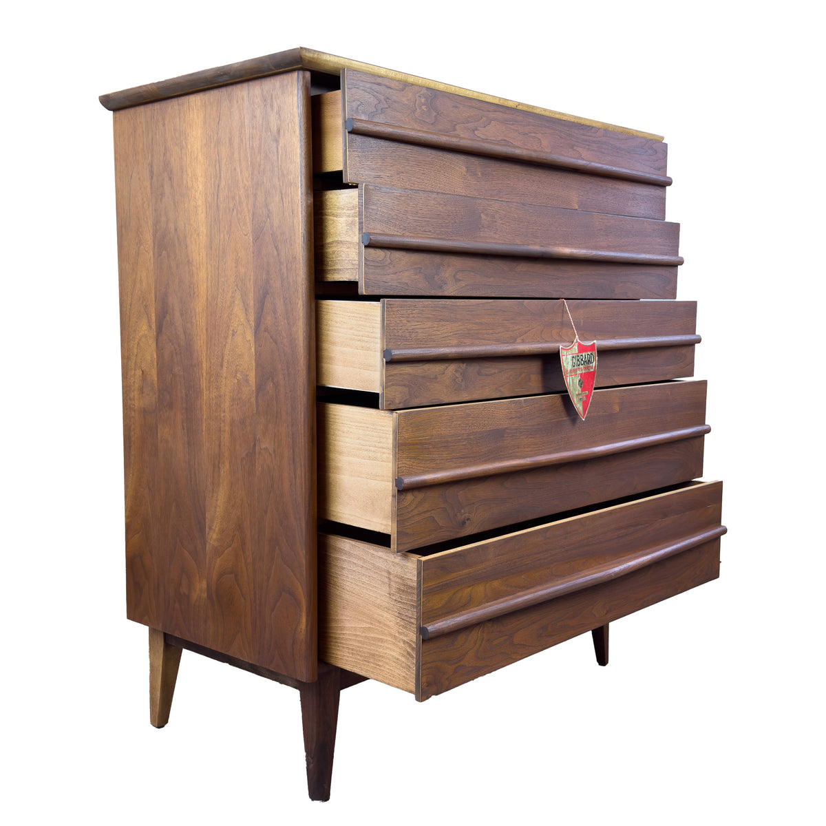 Walnut Highboy by Gibbard Furniture