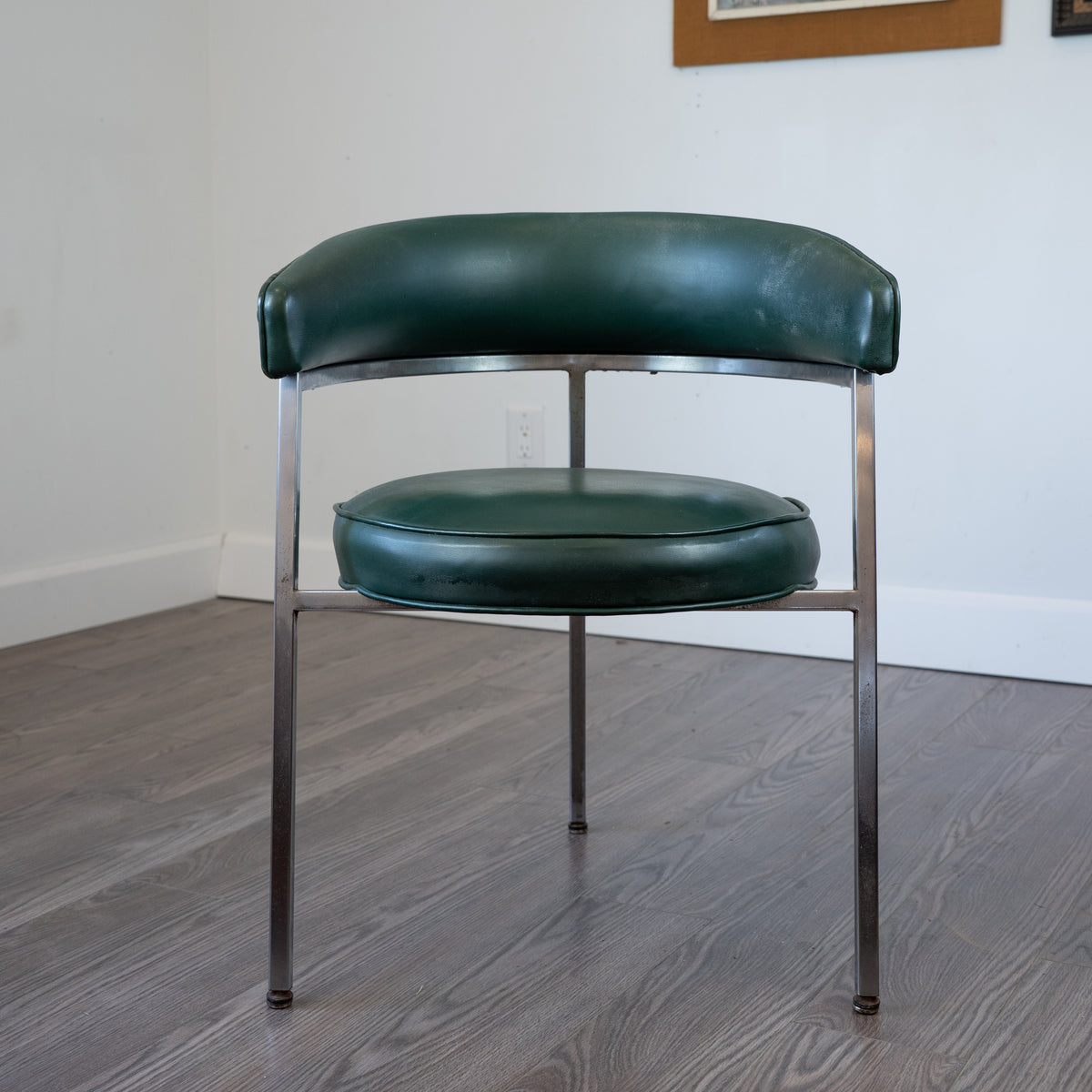 Faux Leather Chair