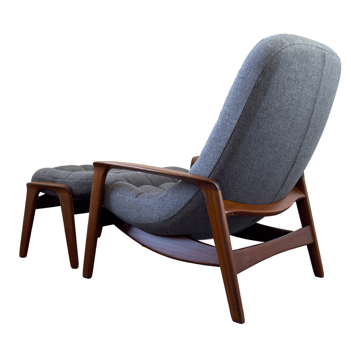 R. Huber Scoop Chair and Ottoman
