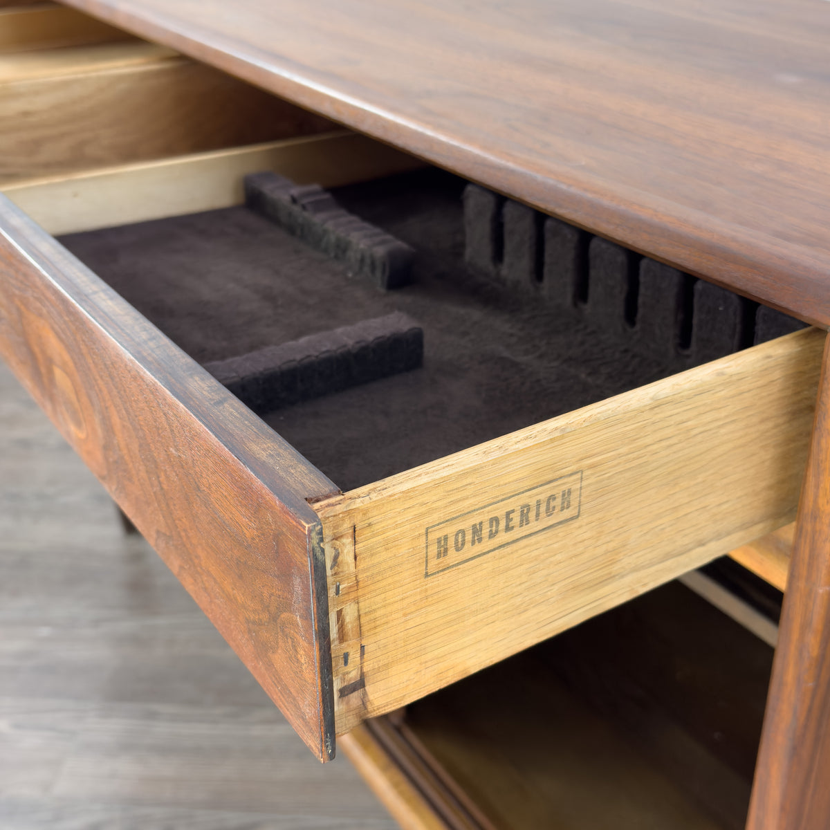Walnut Sideboard by Honderich
