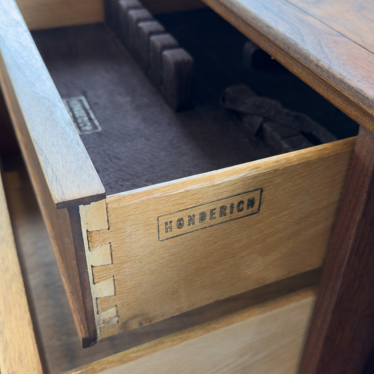 Walnut Sideboard by Honderich