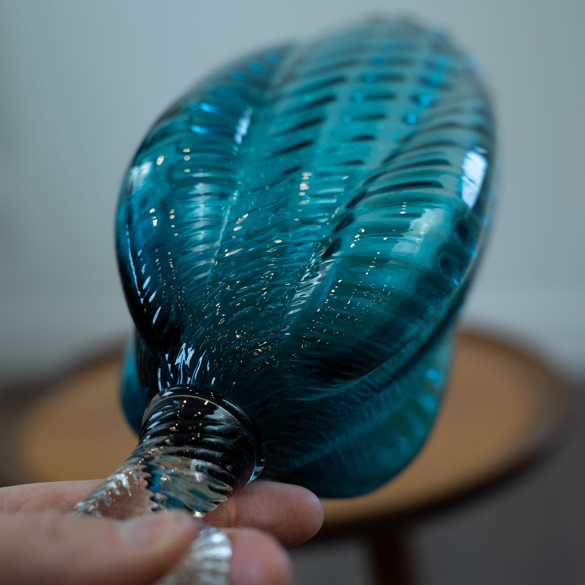 Empoli Turquoise Hook Vase