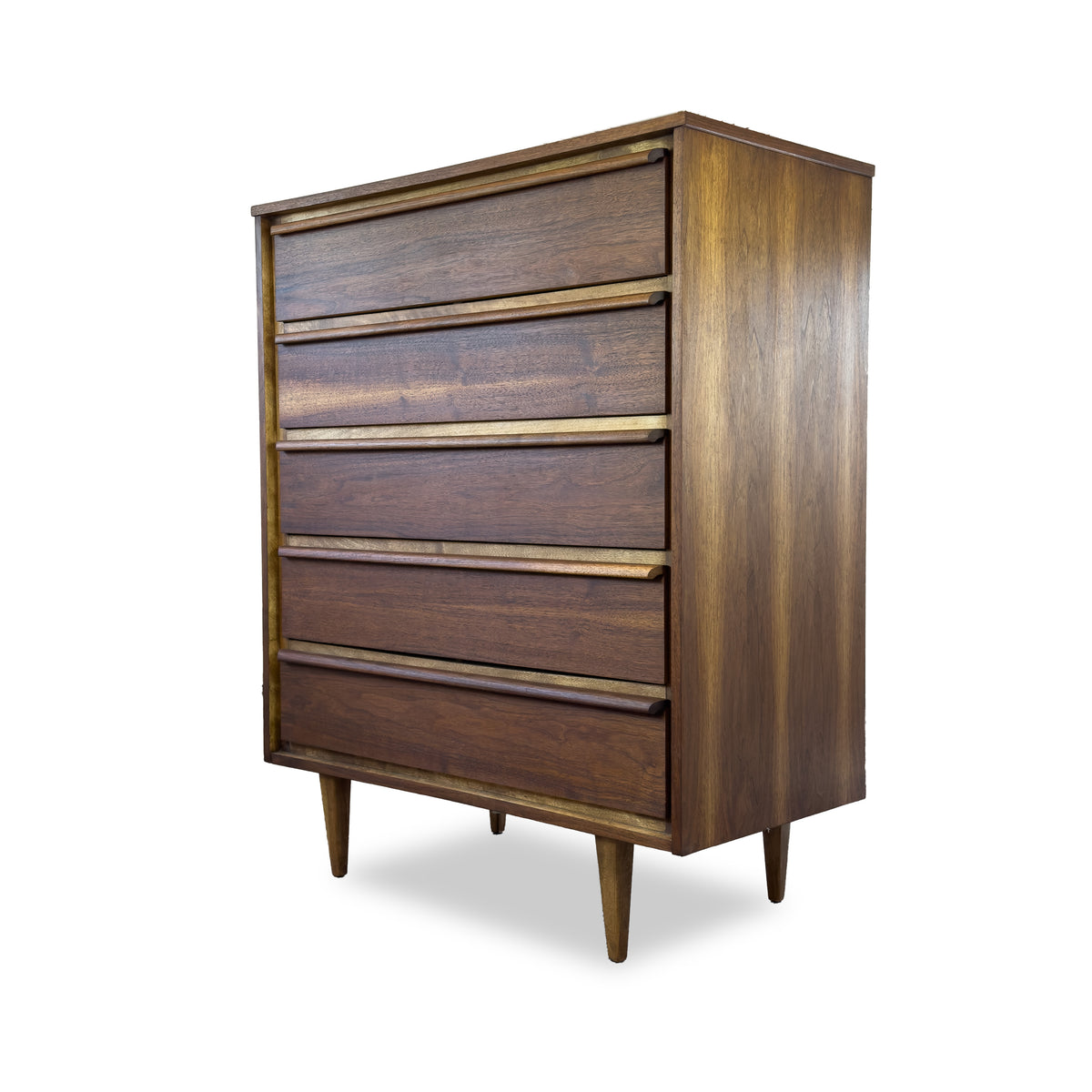 Walnut Highboy by HPL