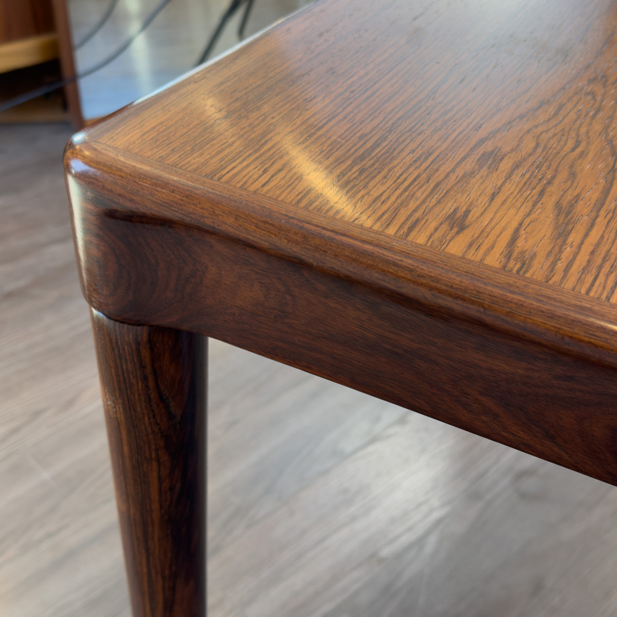 Rosewood Dining Table by H.W. Klein for Bramin