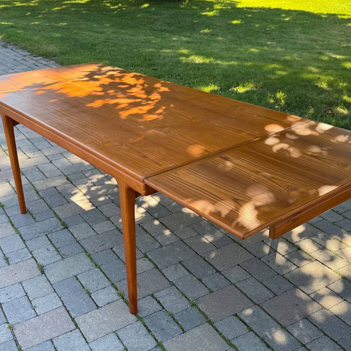 Teak Extendable Dining Table by Johannes Andersen