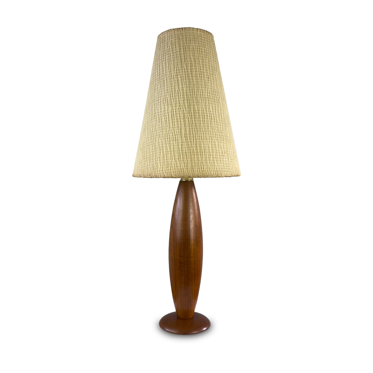 Teak Table Lamp