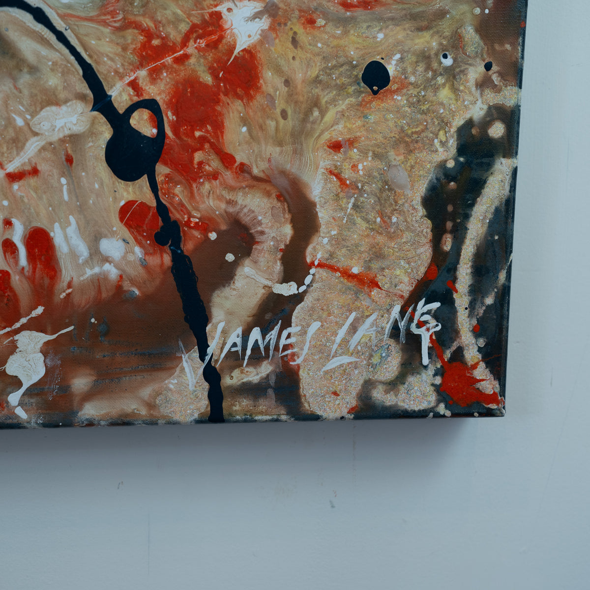 Abstract Oil Painting by James Lang