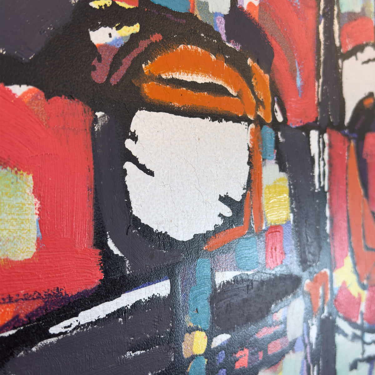 Abstract Oil Painting by H.L. Larsen