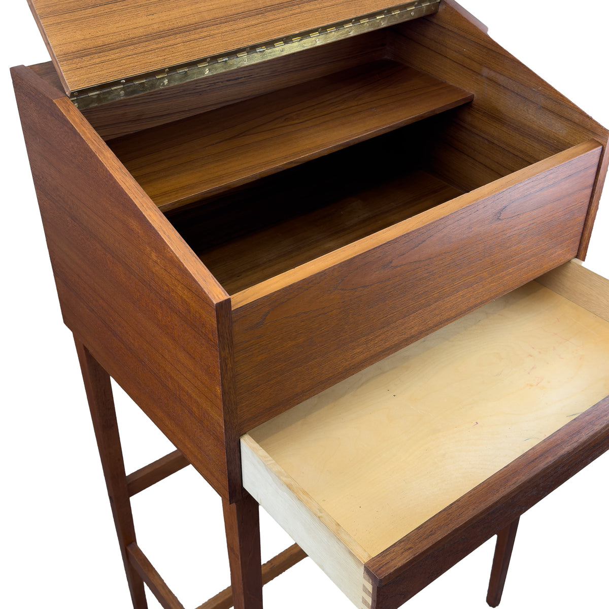 Teak Standing Desk/Pulput