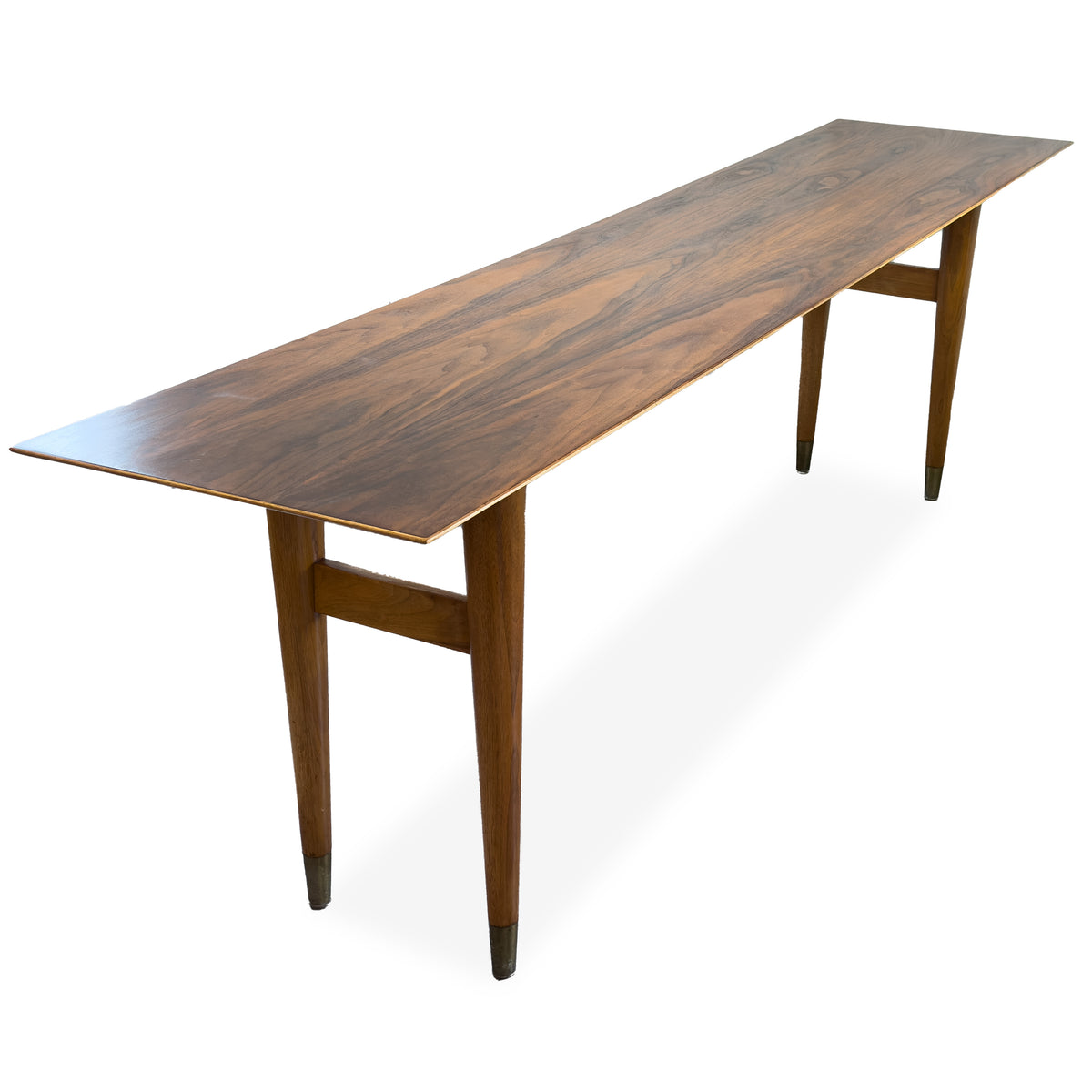 Walnut Console/Buffet Style Table