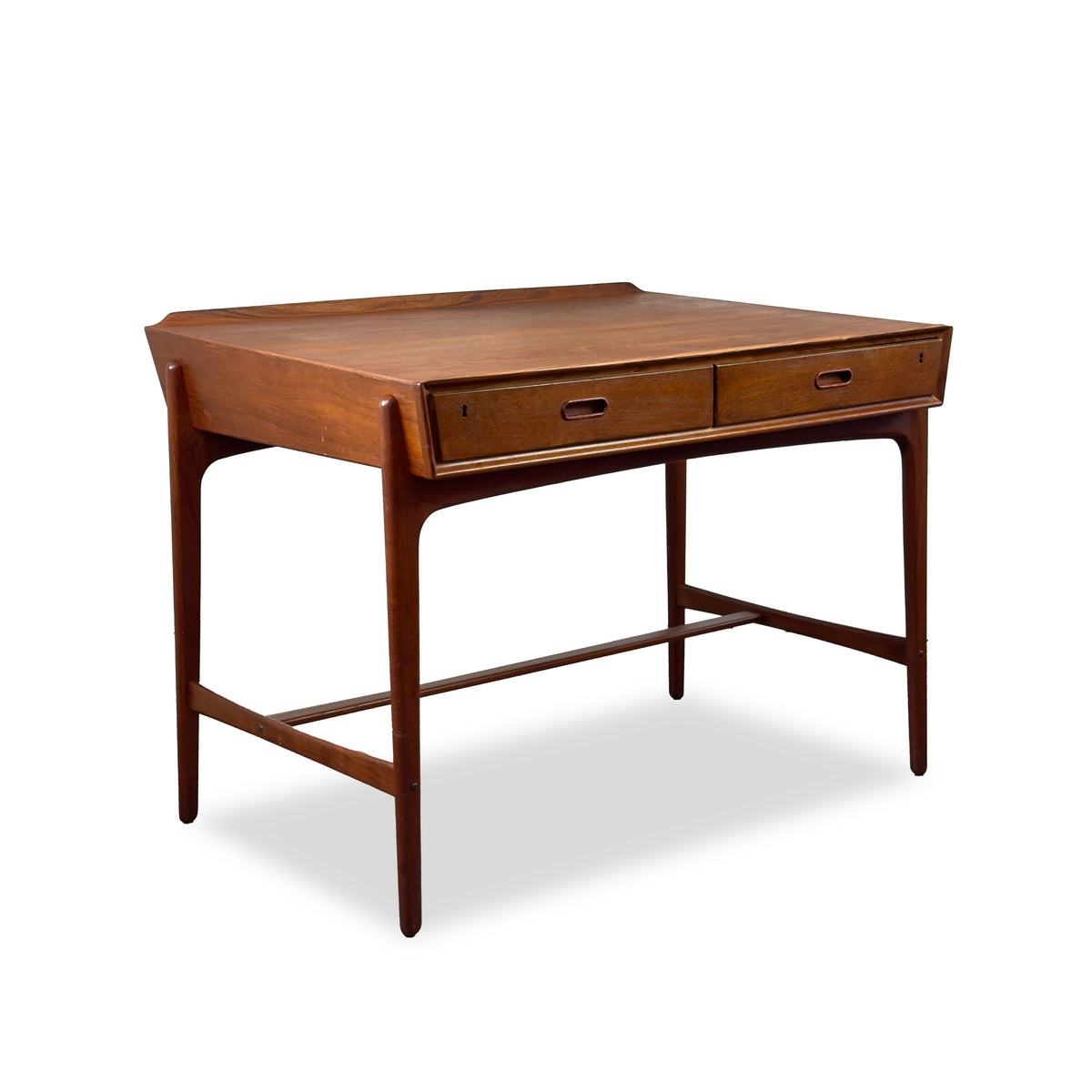 Teak Desk by Svend Aage Madsen