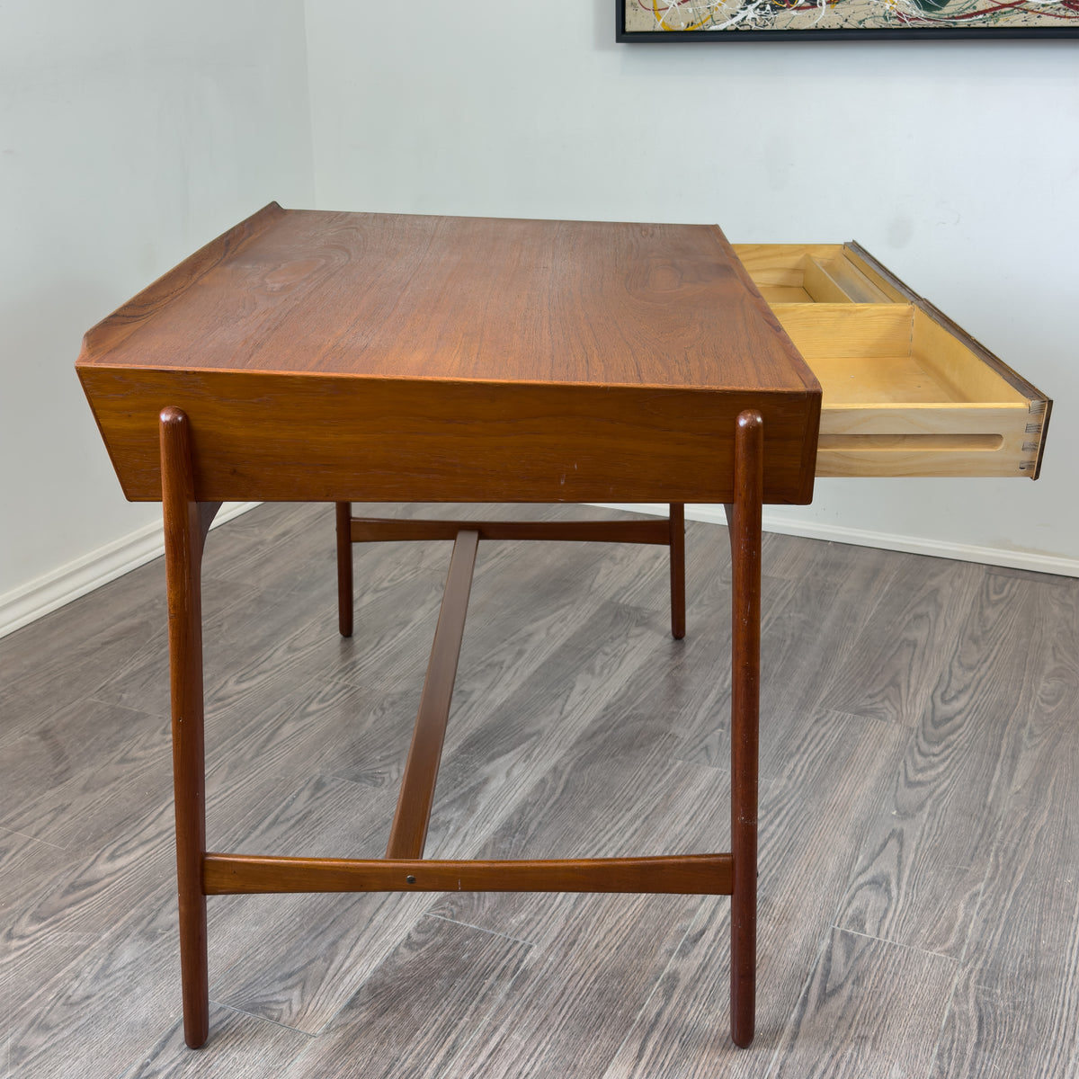 Teak Desk by Svend Aage Madsen