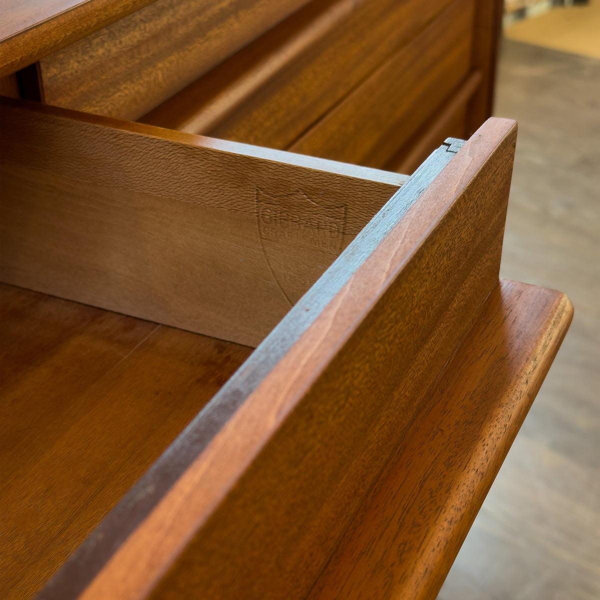 Mahogany Six Drawer