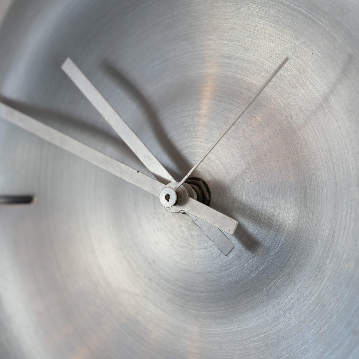 Karim Rashid Spun Aluminum Wall Clock