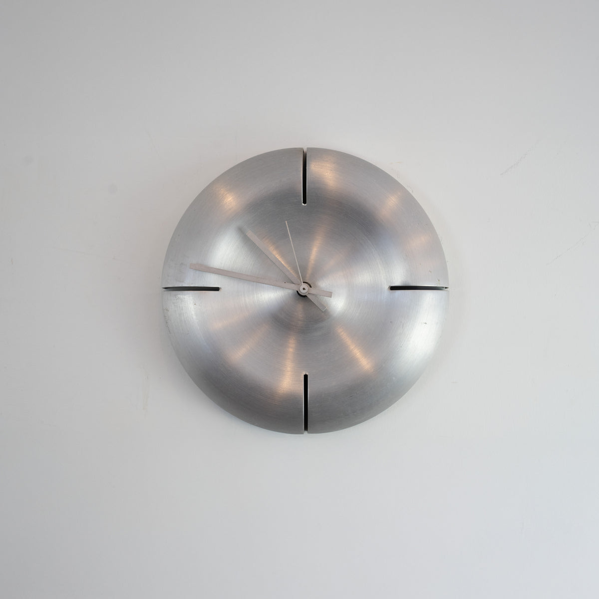 Karim Rashid Spun Aluminum Wall Clock