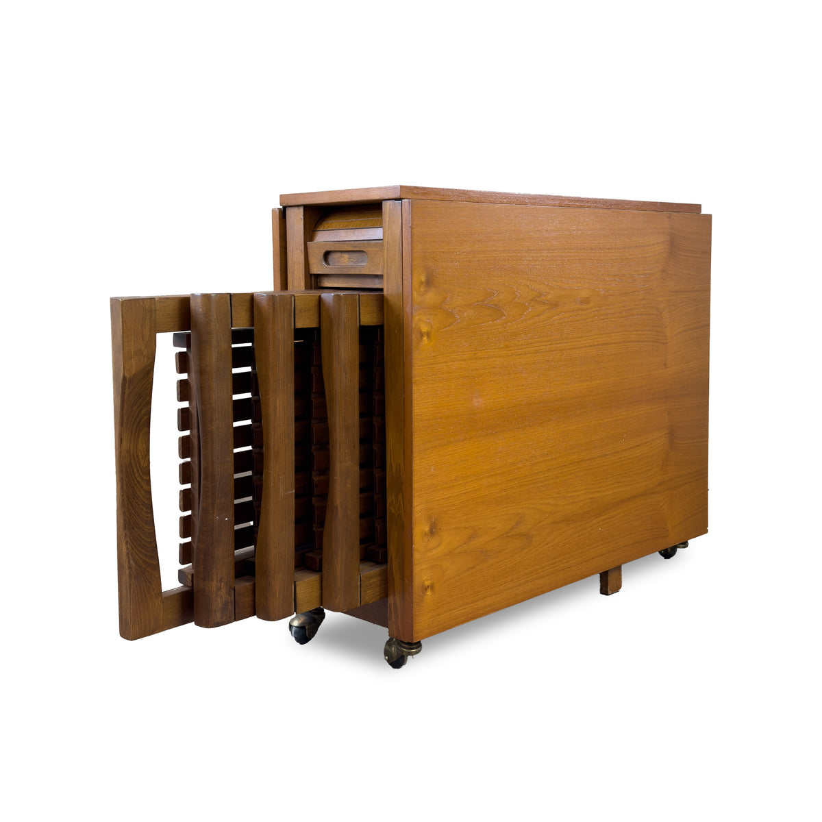 Teak Folding Table and Chairs