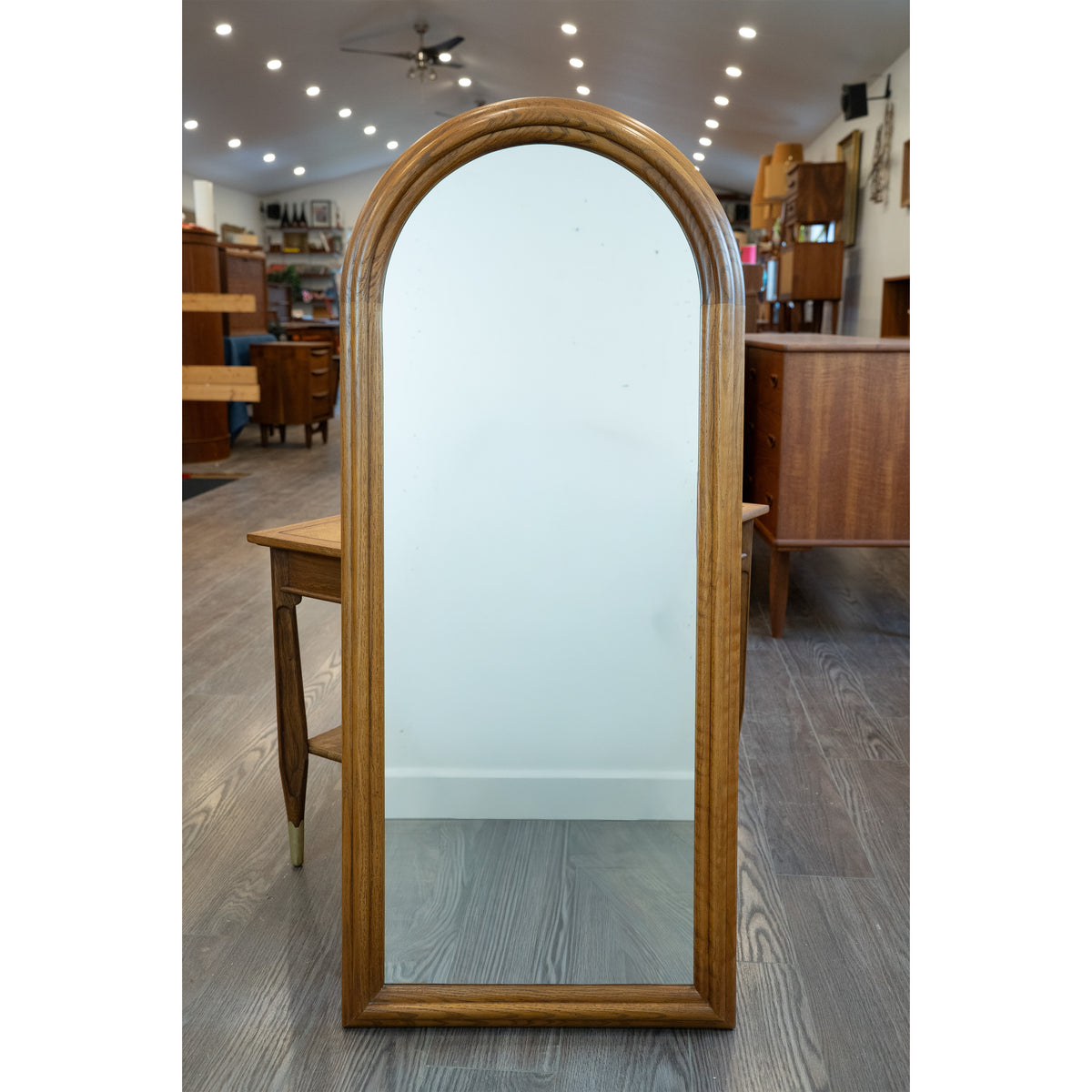 Oak Arch Mirror