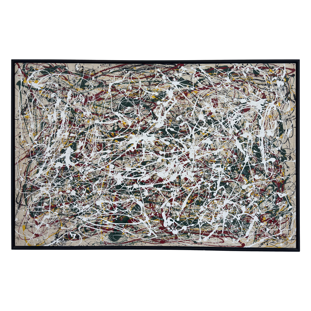 Large Oil on Canvas Painting