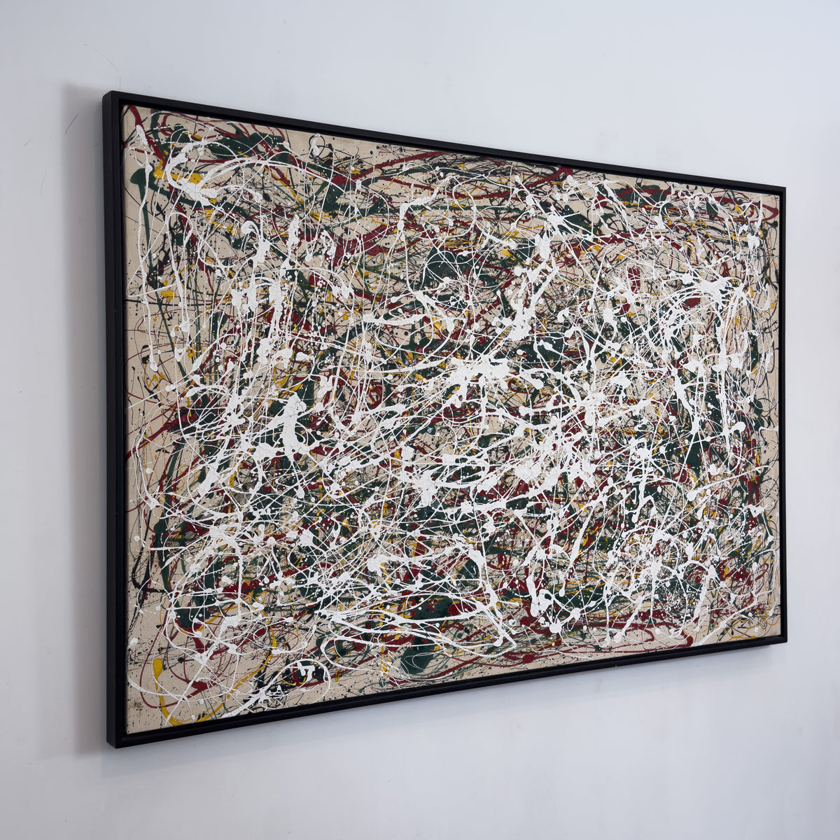 Large Oil on Canvas Painting