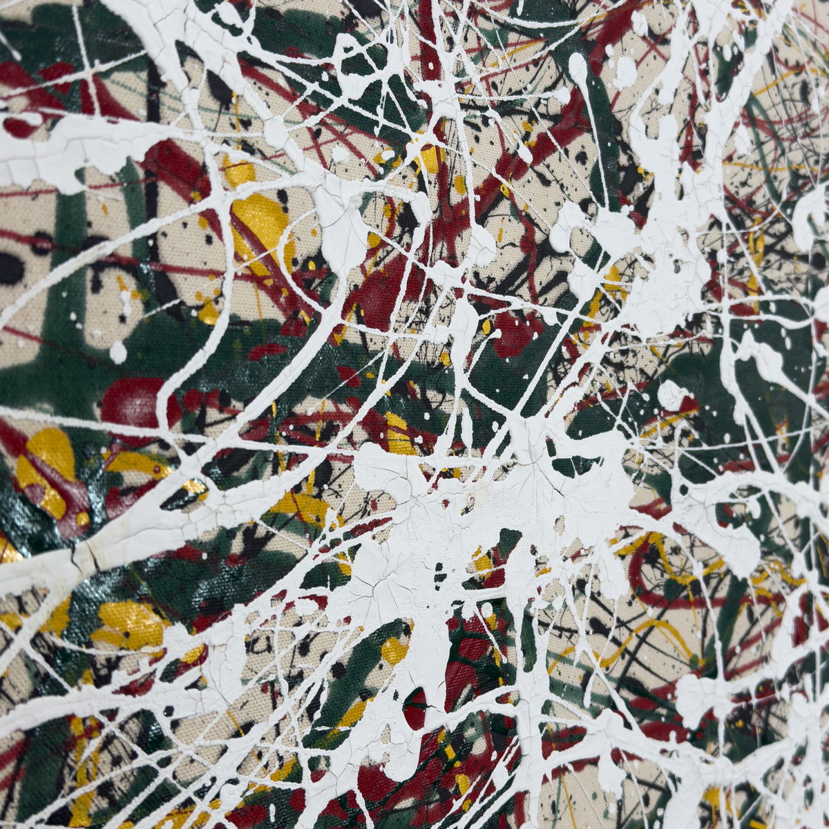 Large Oil on Canvas Painting
