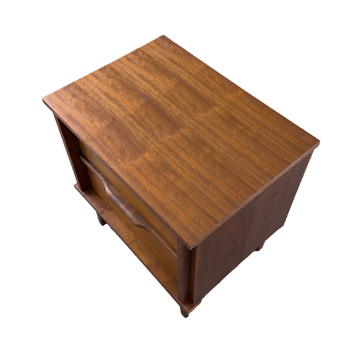 Pair of Walnut Nightstands by Princeville
