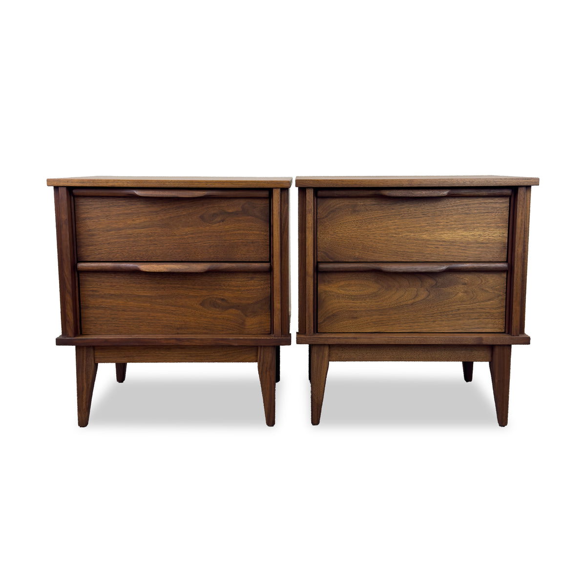 Walnut Nightstands by Princeville