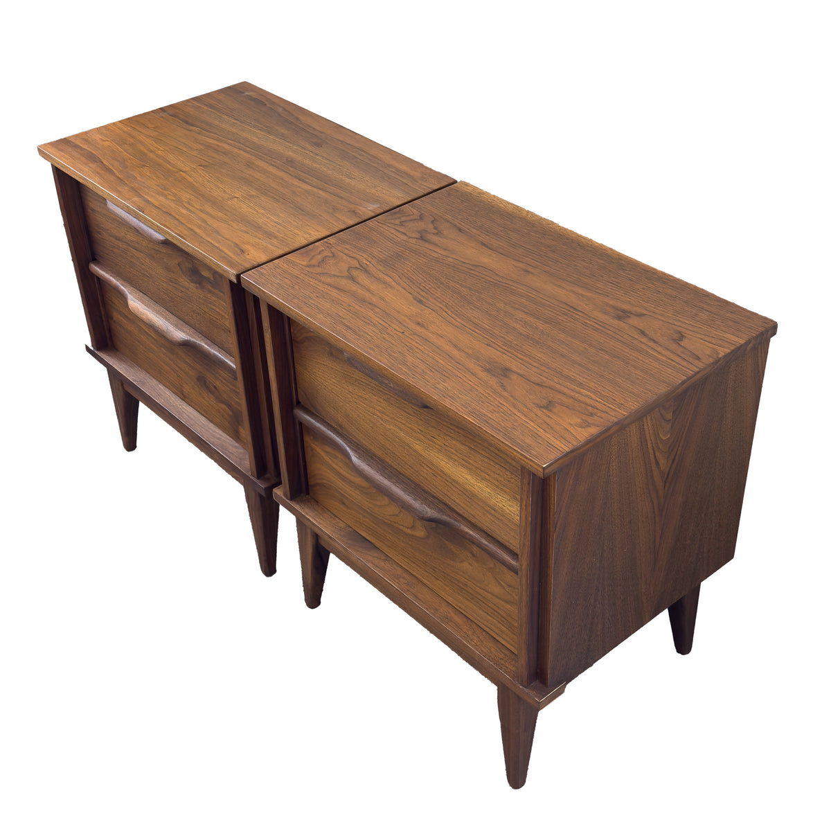 Walnut Nightstands by Princeville