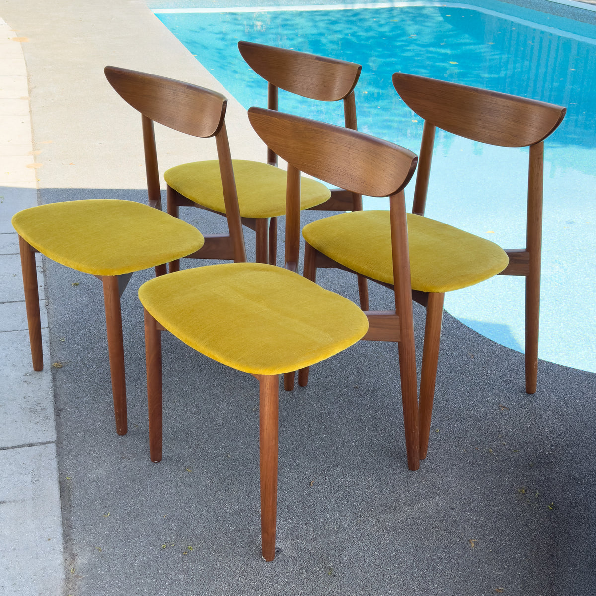 Danish Teak Dining Chairs by Randers
