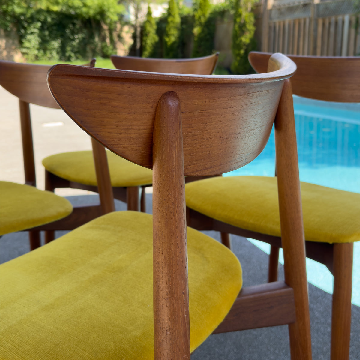 Danish Teak Dining Chairs by Randers