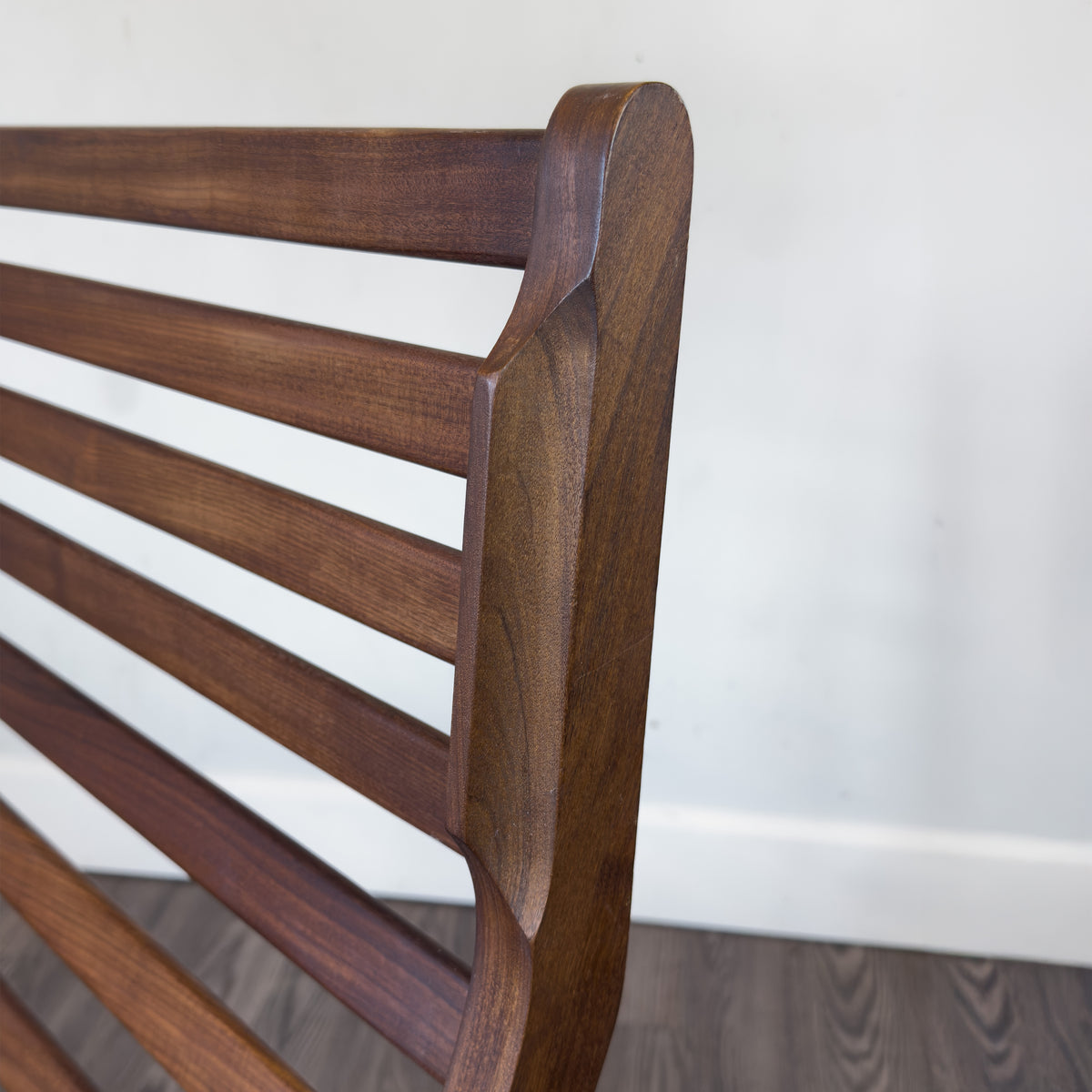Solid Teak Highback Recliner