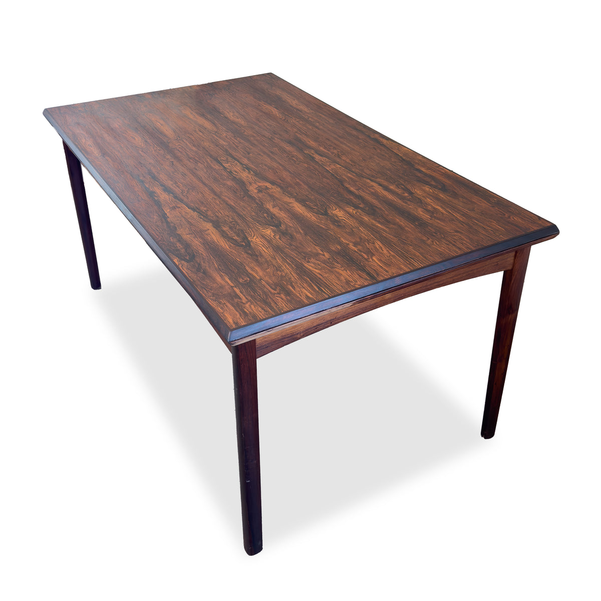 Rosewood Draw-Leaf Dining Table
