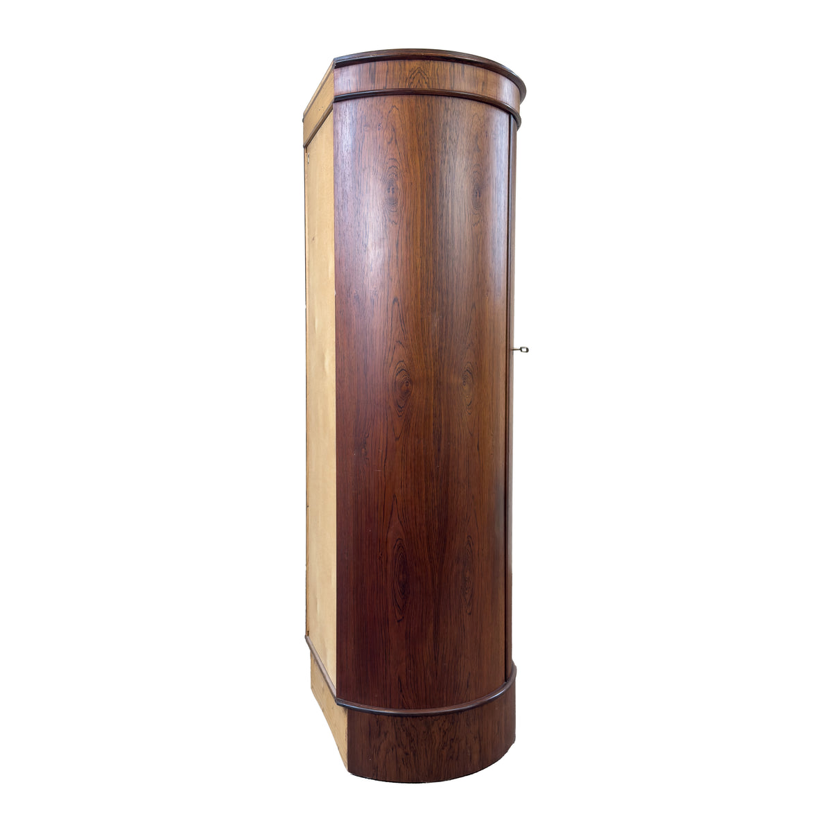 Danish Rosewood Pedestal Cabinet by Johannes Sorth