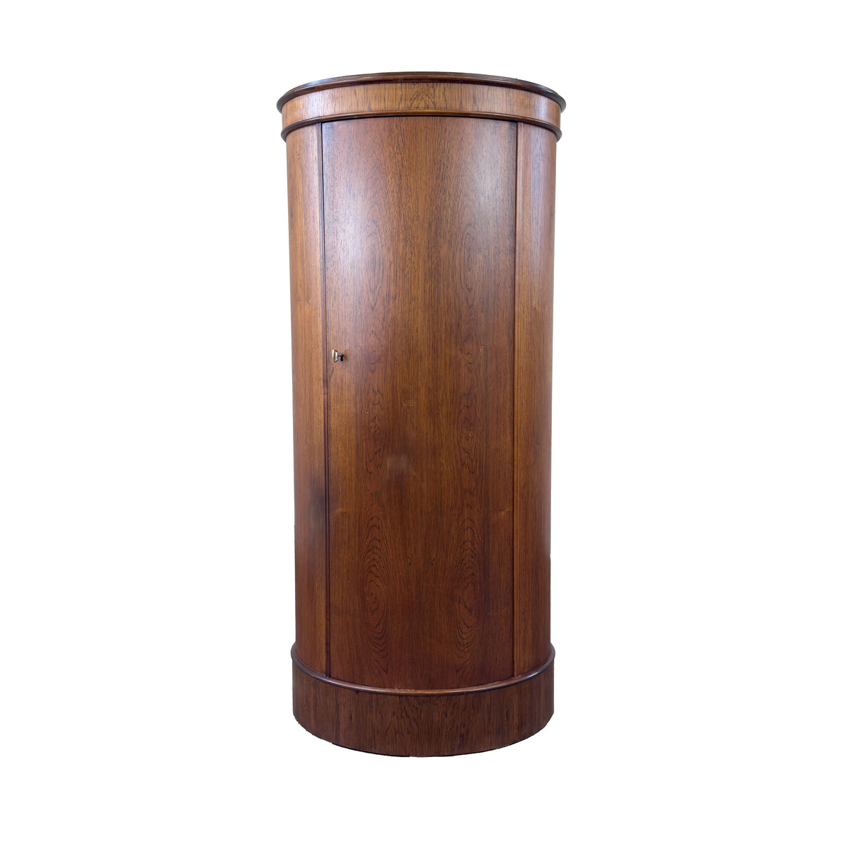 Danish Rosewood Pedestal Cabinet by Johannes Sorth